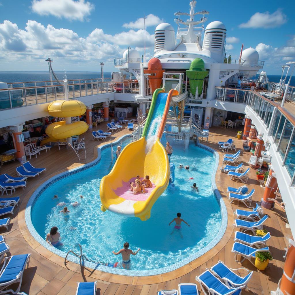 Royal Caribbean Icon Class Family Pool