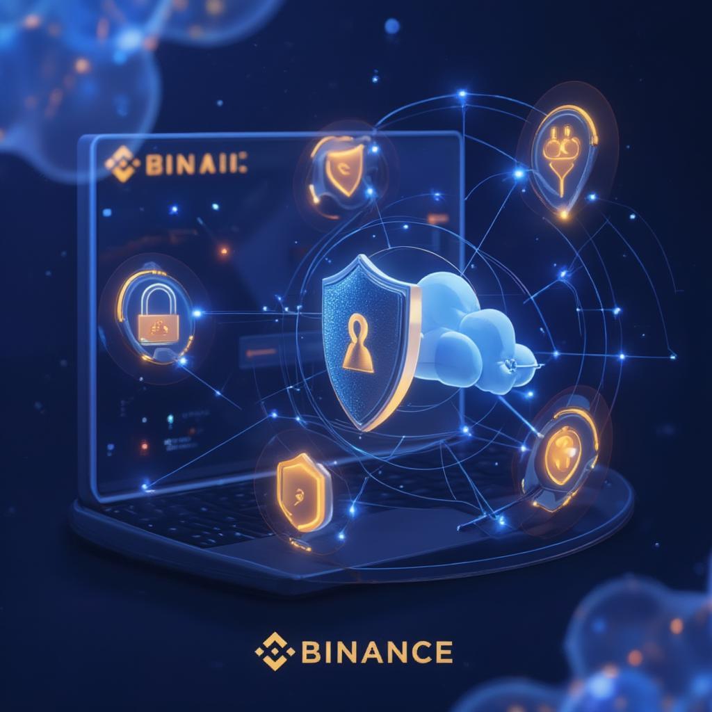 illustration of secure binance account