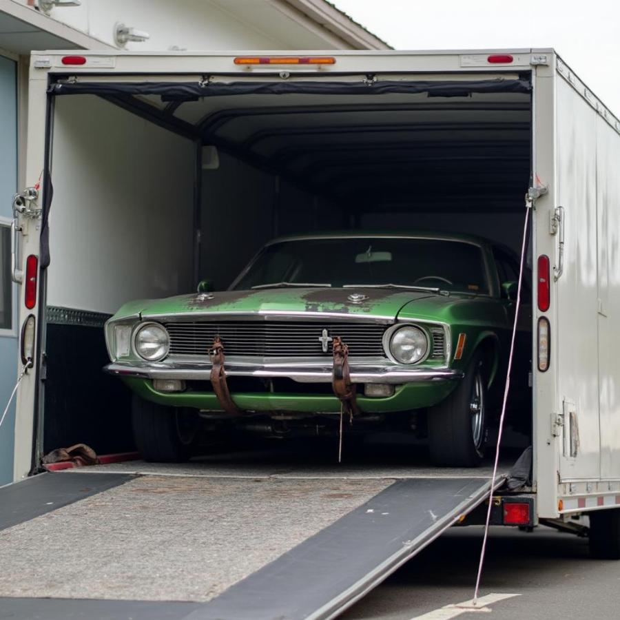 Safe and Secure Shipping of a Classic Muscle Car