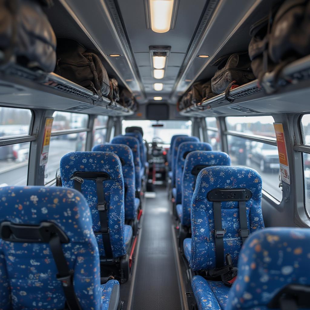 Shivshahi Bus Interior Seats