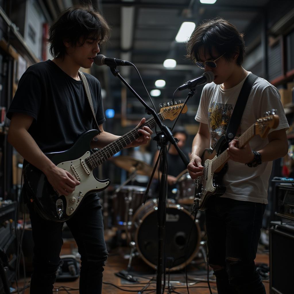 Shock Naue Band Practice in Saigon