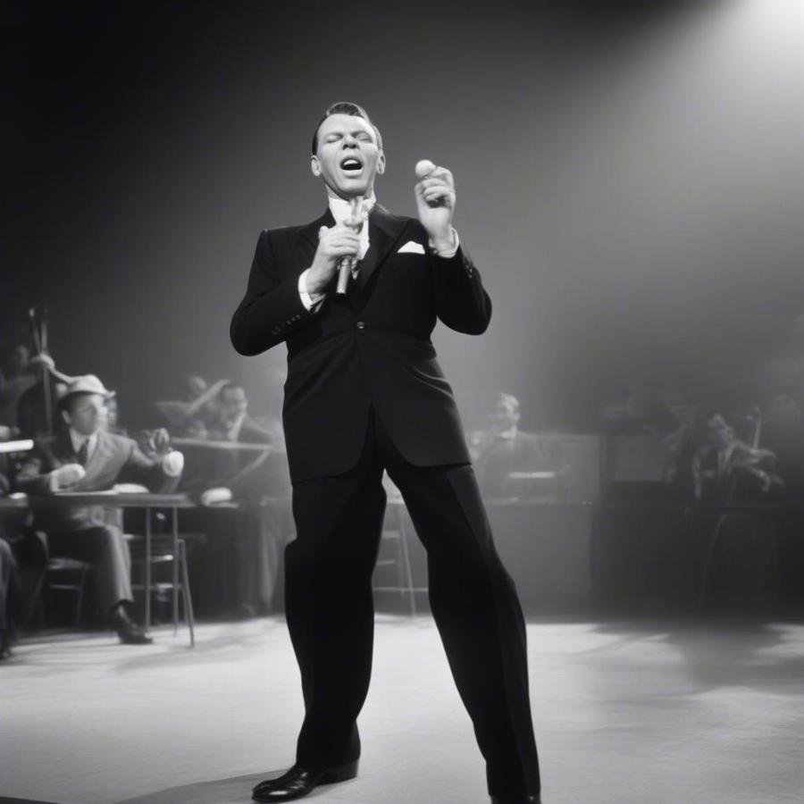 Sinatra Performing Despite Having a Cold