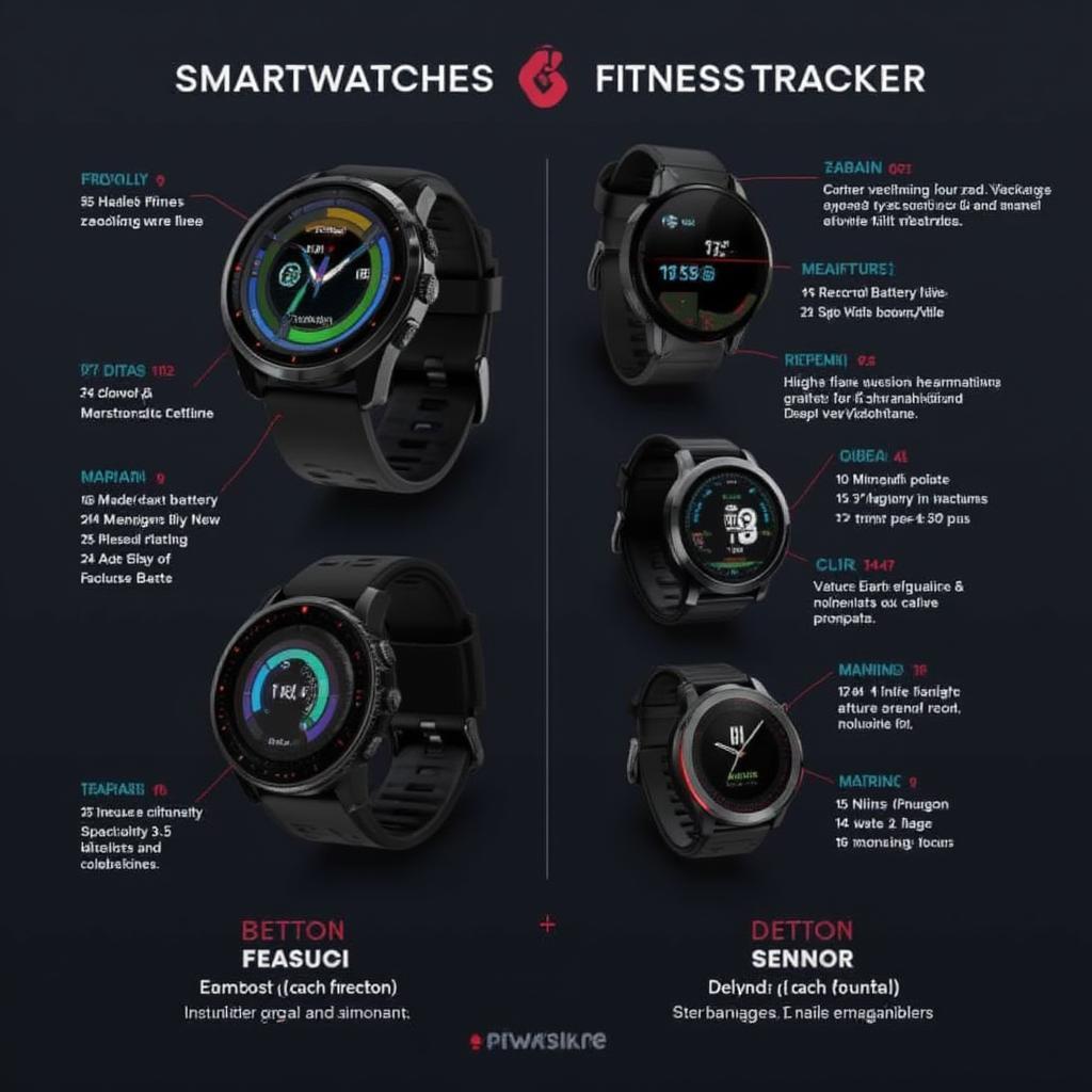 Comparison of Latest Smartwatches and Fitness Trackers