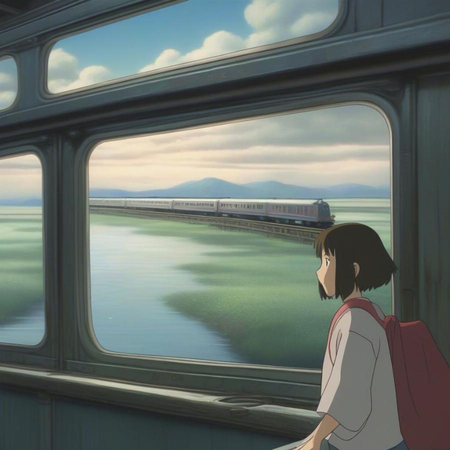 Spirited Away Train Scene Analysis: Chihiro's Journey into the Unknown