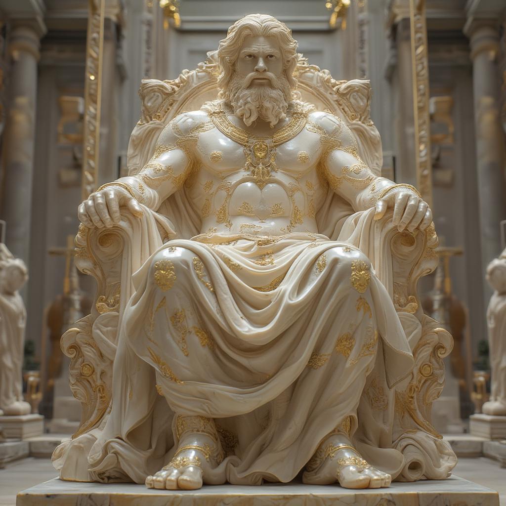 The Statue of Zeus at Olympia, a divine masterpiece