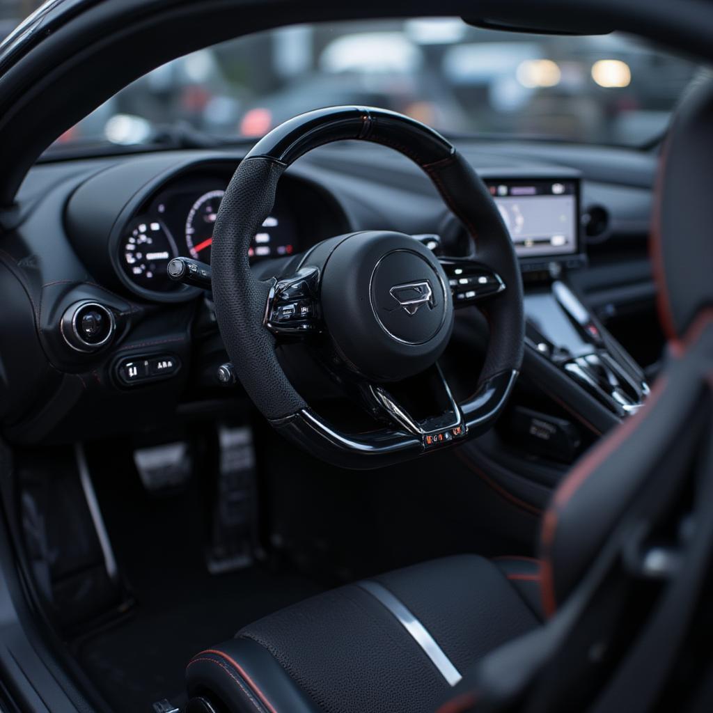 2024 Supercar Interior Showcasing Cutting-Edge Technology