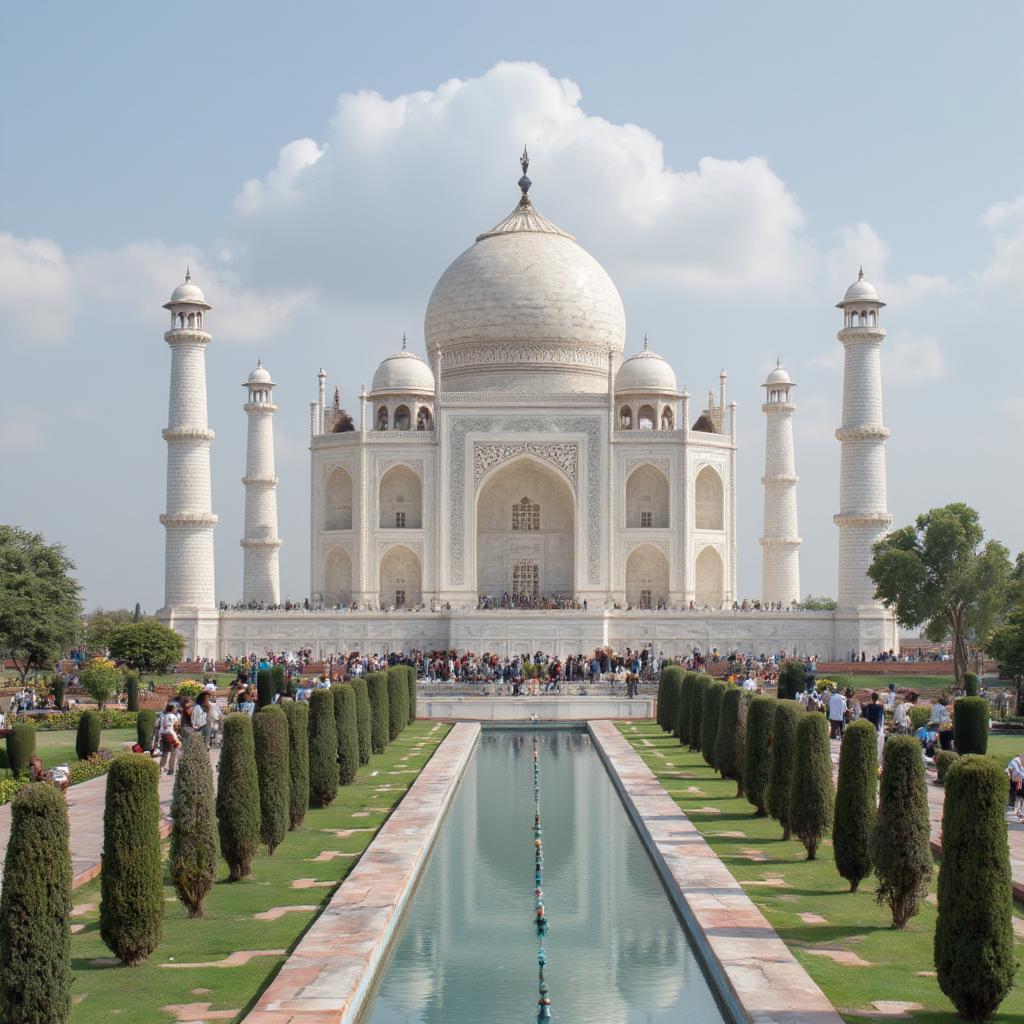 taj mahal architectural marvel symbol of love