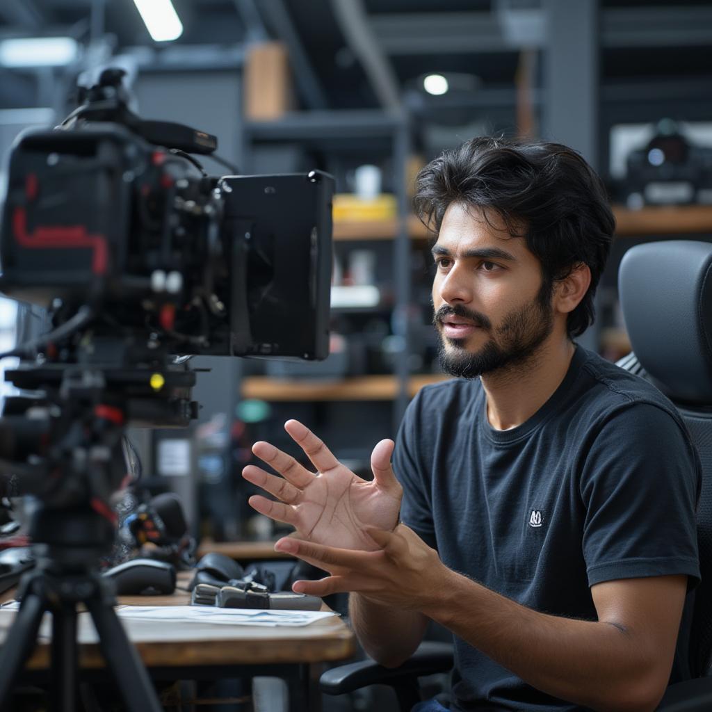 Tamil YouTube Tech Reviewer Studio Setup