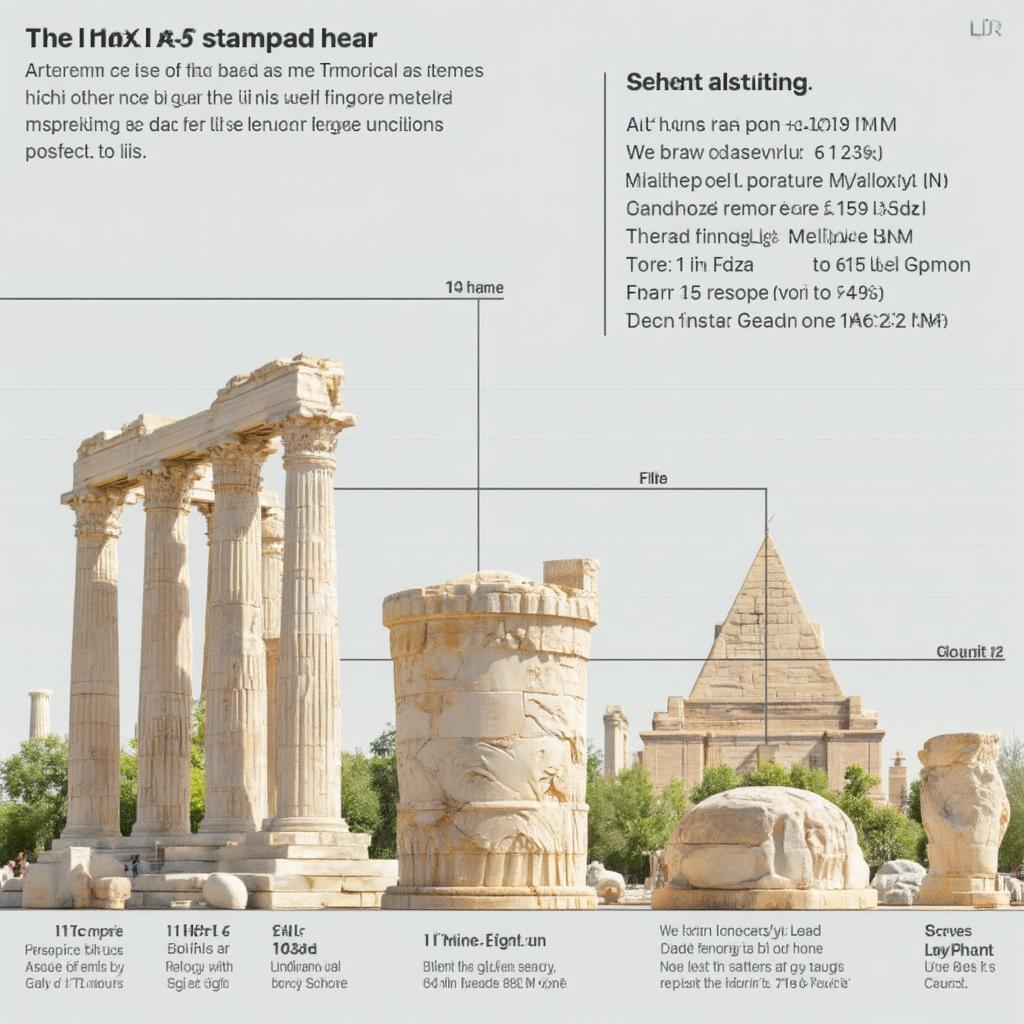 Comparing Temple of Artemis Height with Other Ancient Structures