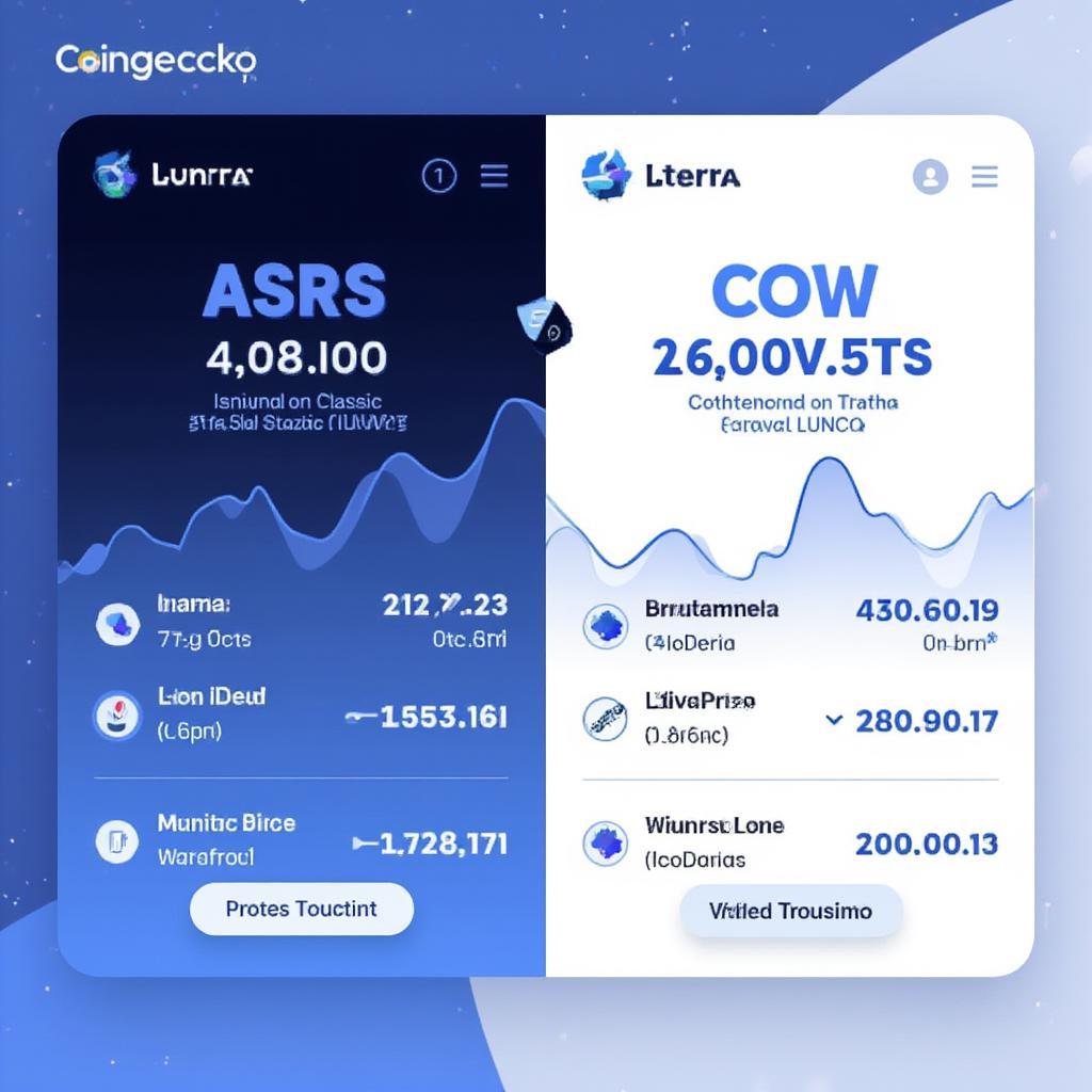 Terra LUNA Coingecko Comparison