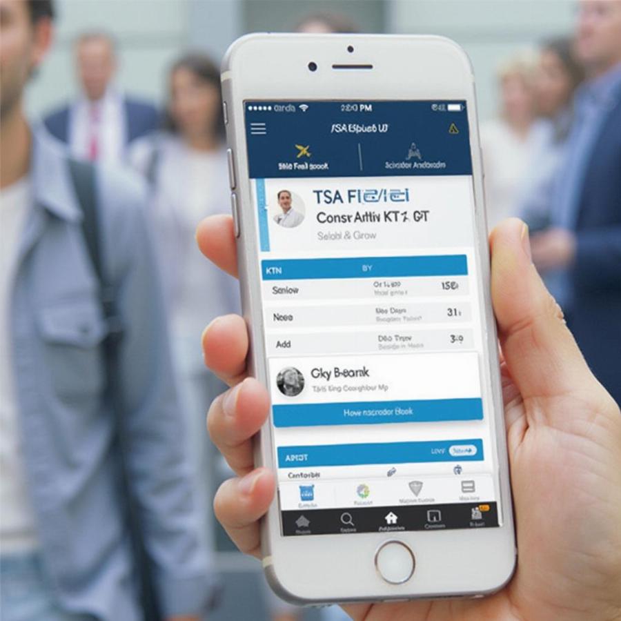 TSA PreCheck Mobile App with KTN