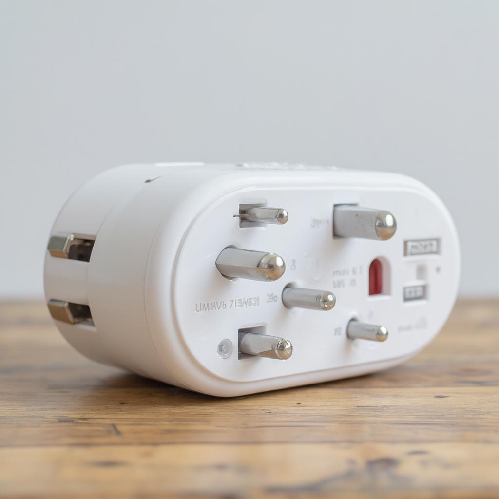 universal adapter with multiple plugs