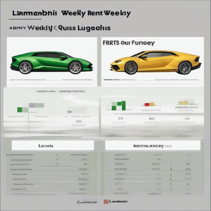 Urus Rental Cost Comparison Chart