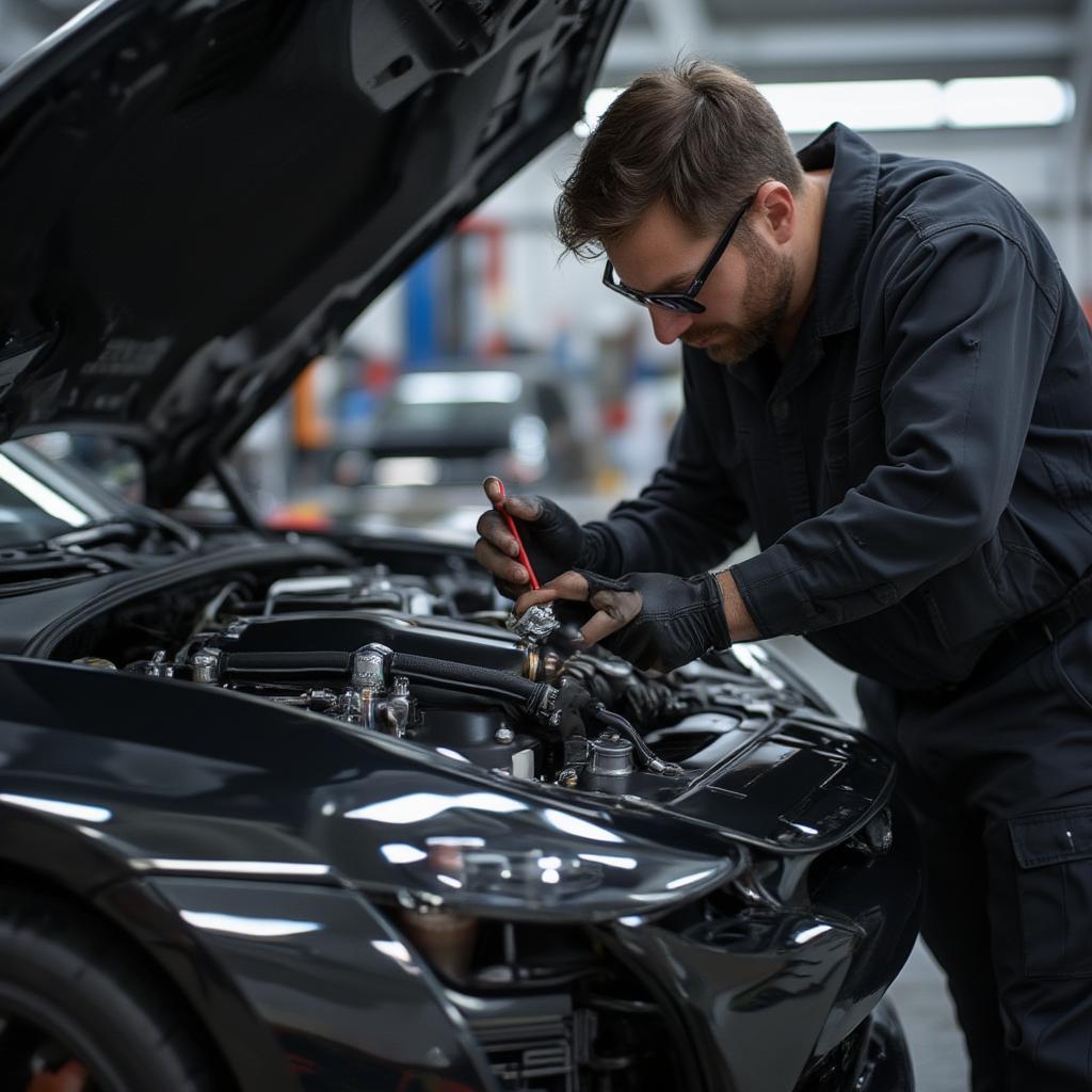 thorough-inspection-used-luxury-car