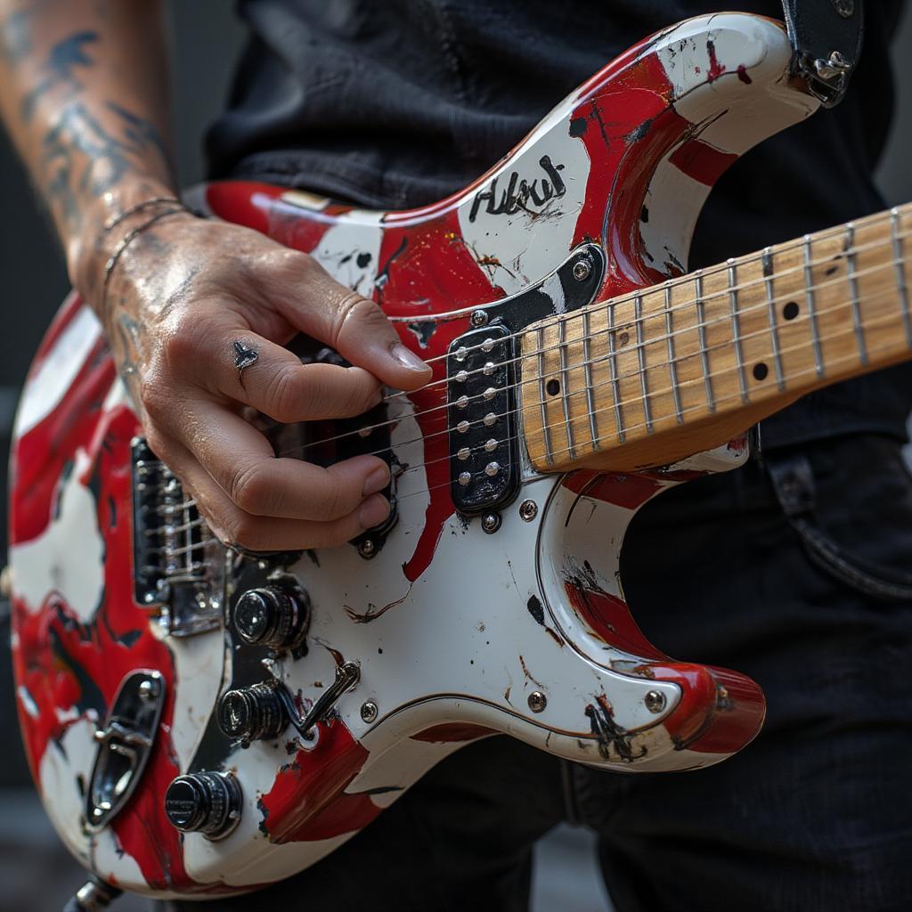 Edward Van Halen Frankenstrat Guitar