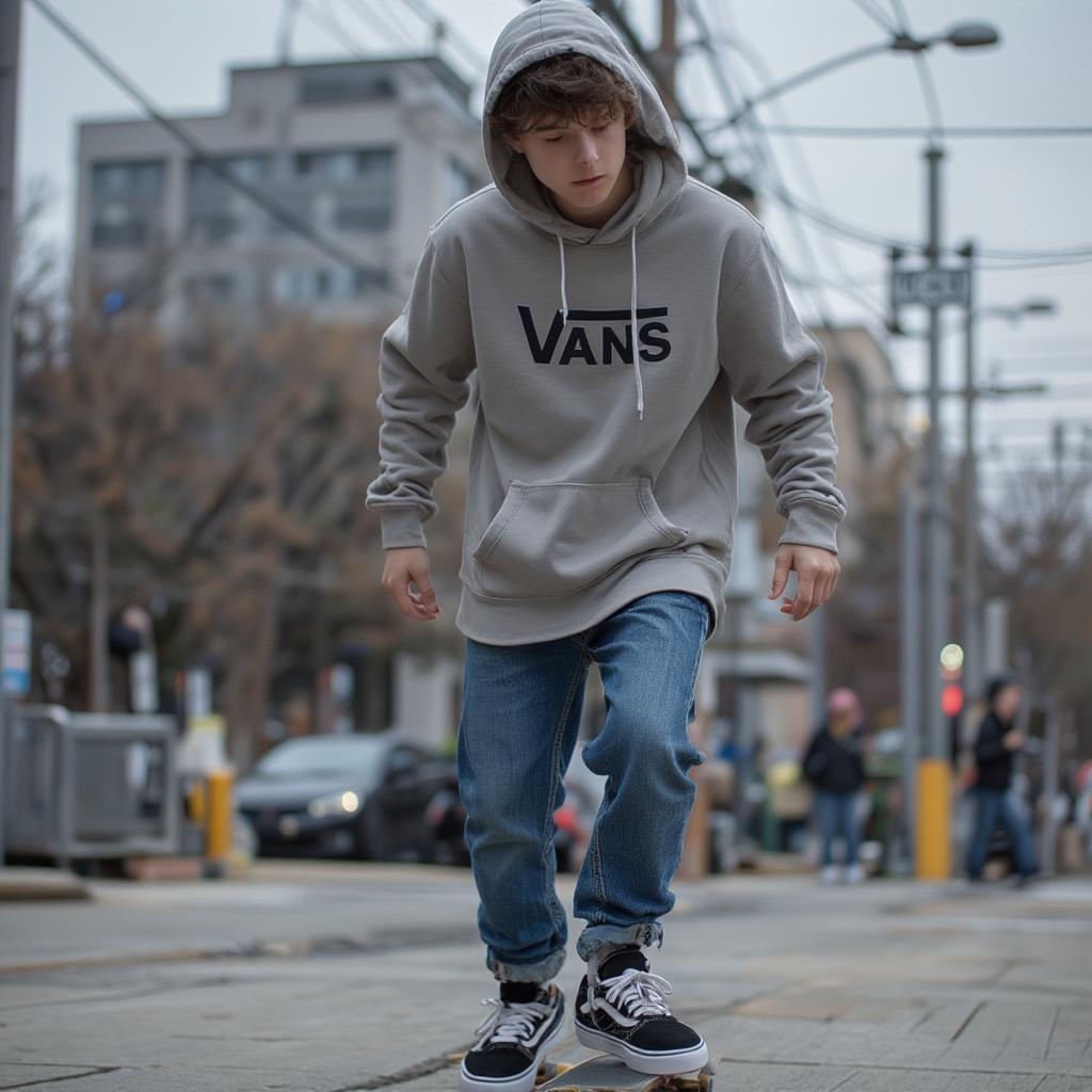 vans streetwear aesthetic and attitude