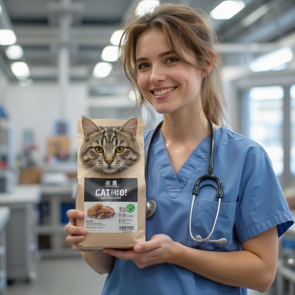 Veterinarian Recommending Cat & Co Cat Food