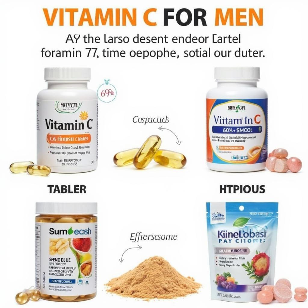 Vitamin C Supplementation Options for Men