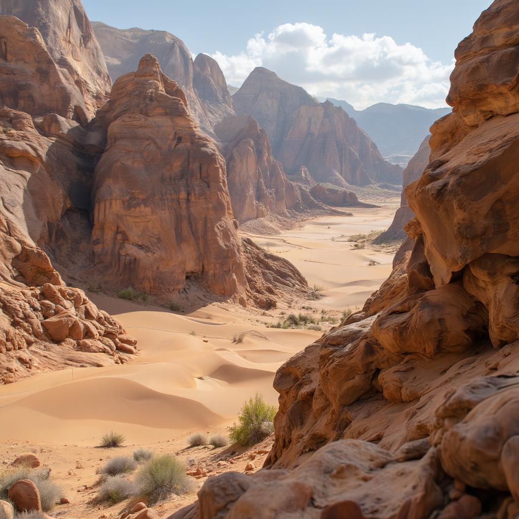 wadi-rum-sandstone-mountains-jordan