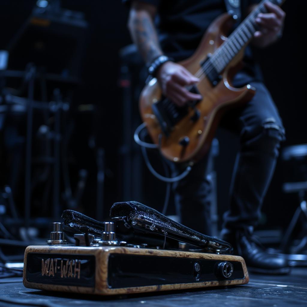 guitar-with-wah-pedal