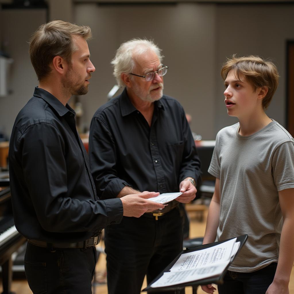 Aspiring British Tenor Honing his Craft at a Prestigious Music School