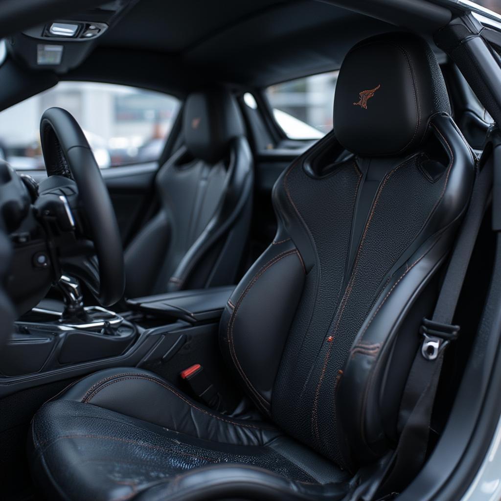 2020 Ford GT interior detailing