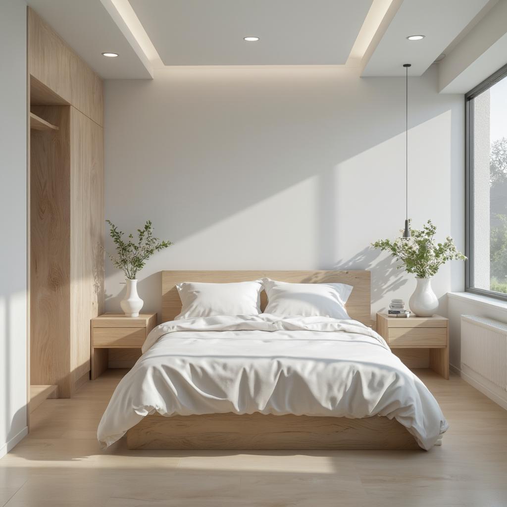 Minimalist Bedroom with Natural Light