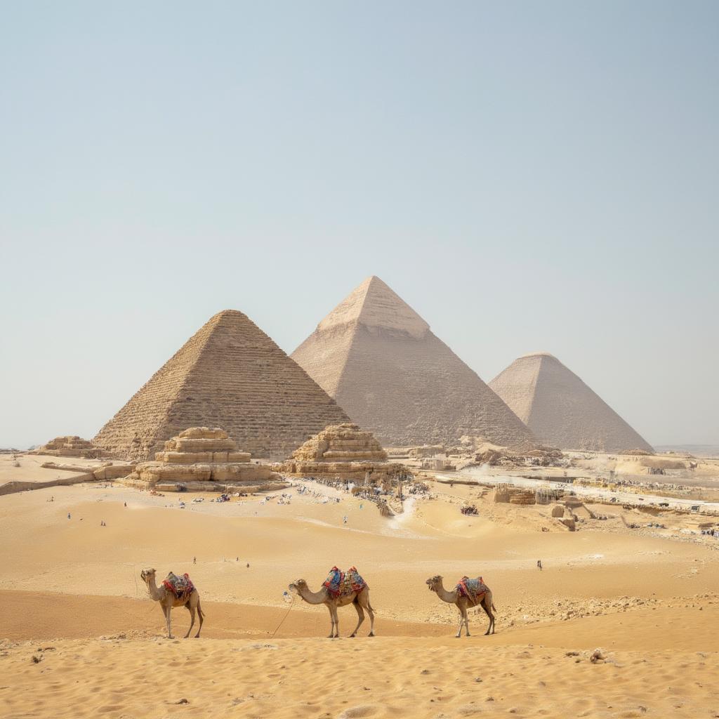 majestic-pyramids-giza-ancient-egypt