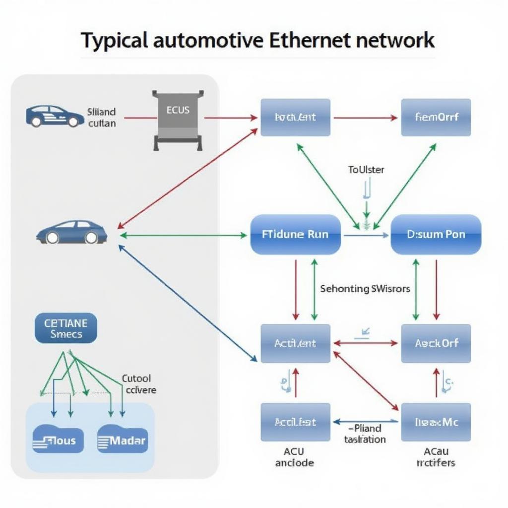 Automotive Ethernet Network Topology