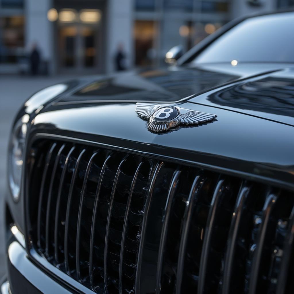 bentley mulsanne mulliner exterior close up