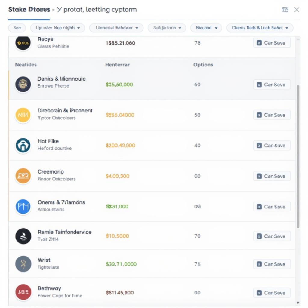 Binance Staking Options