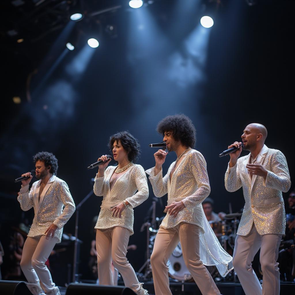 boney m group performing live on stage