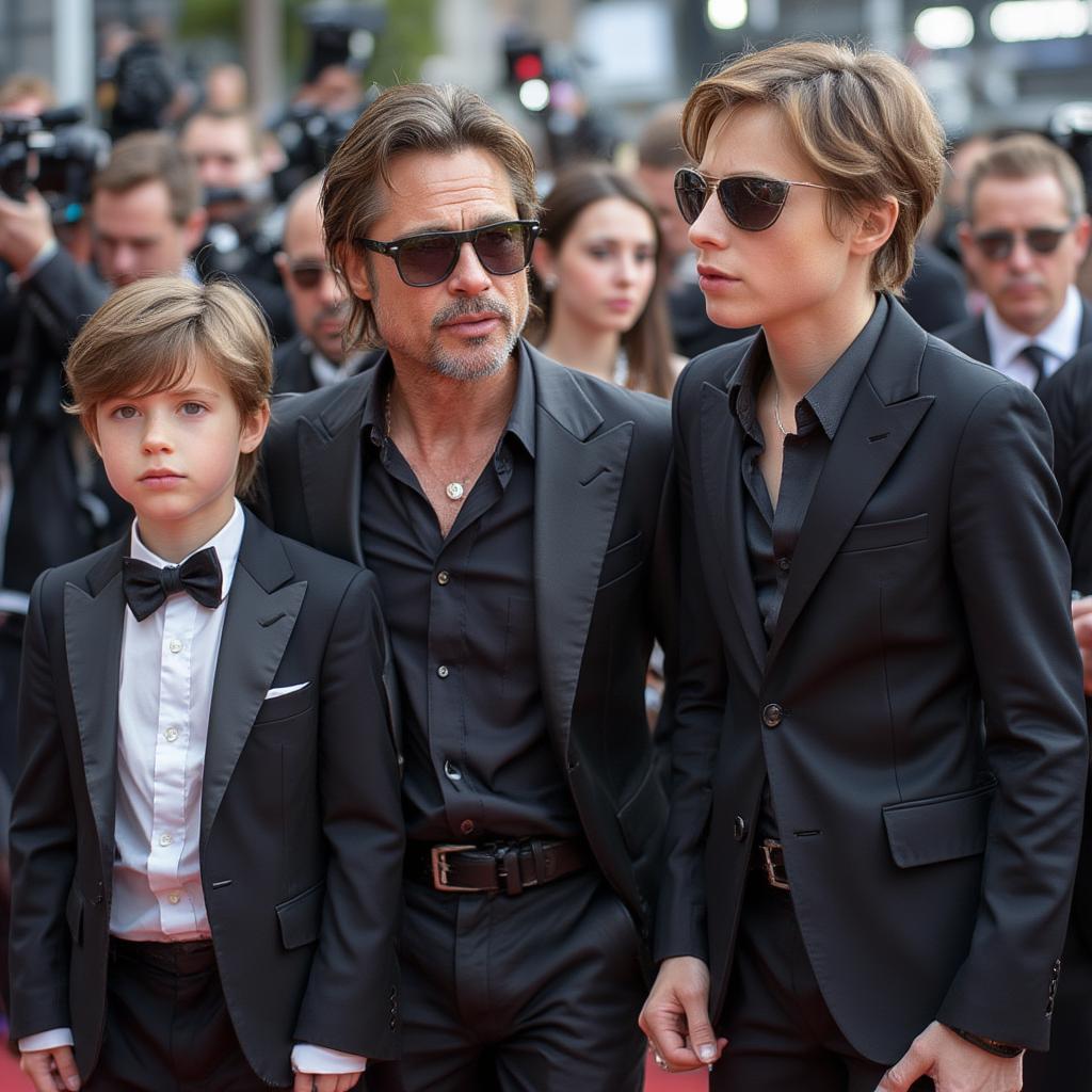 Brad Pitt's Sons and Family