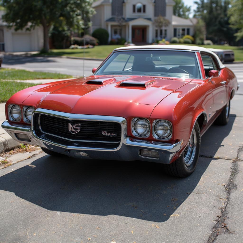 classic buick gs 455 car