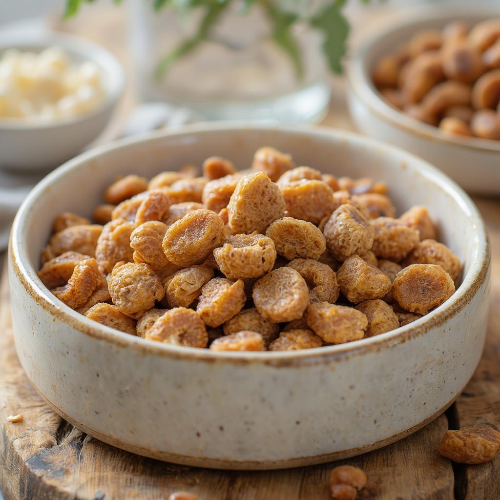 close up view of the food ingredients in a bowl