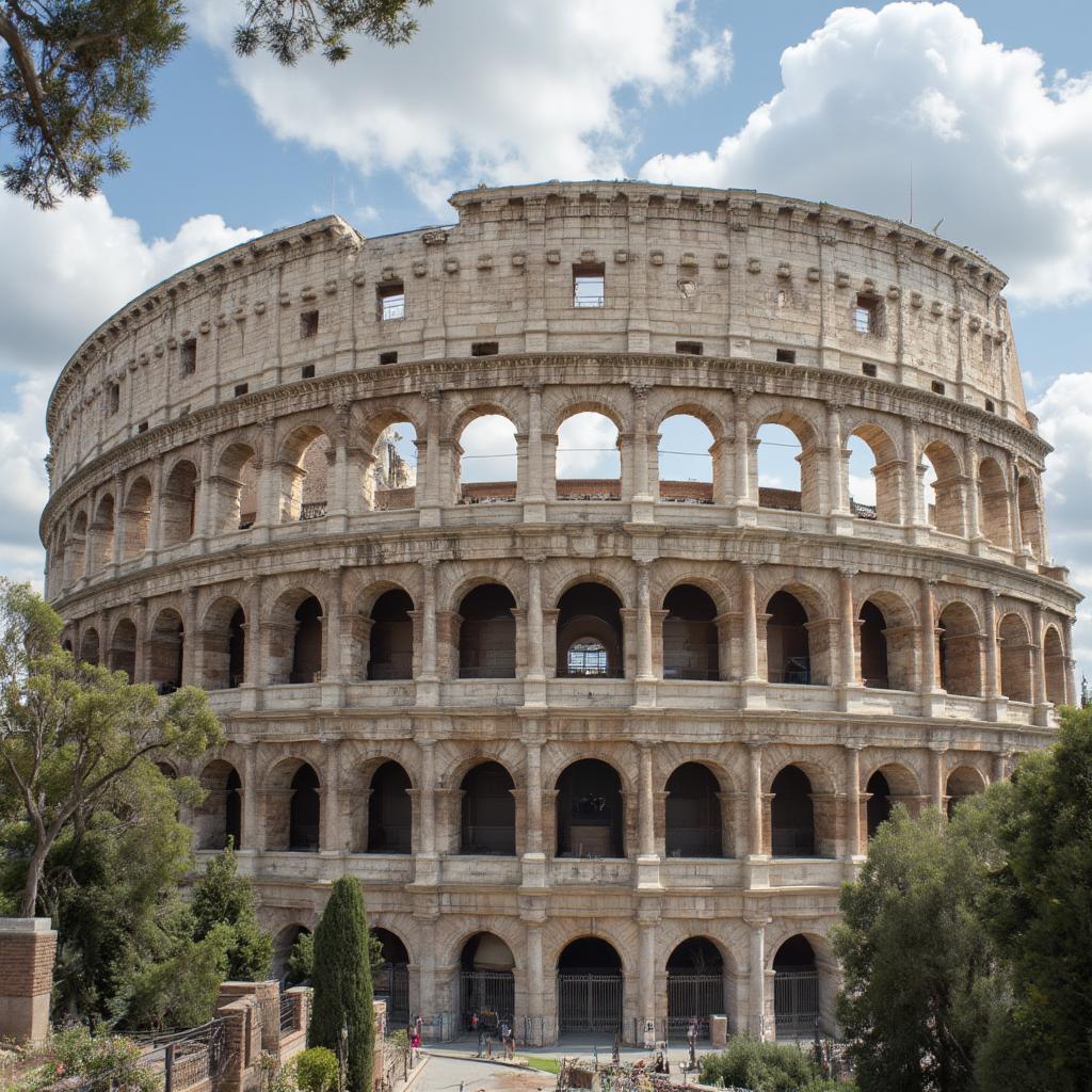 Colosseum Roman Architecture Ancient History