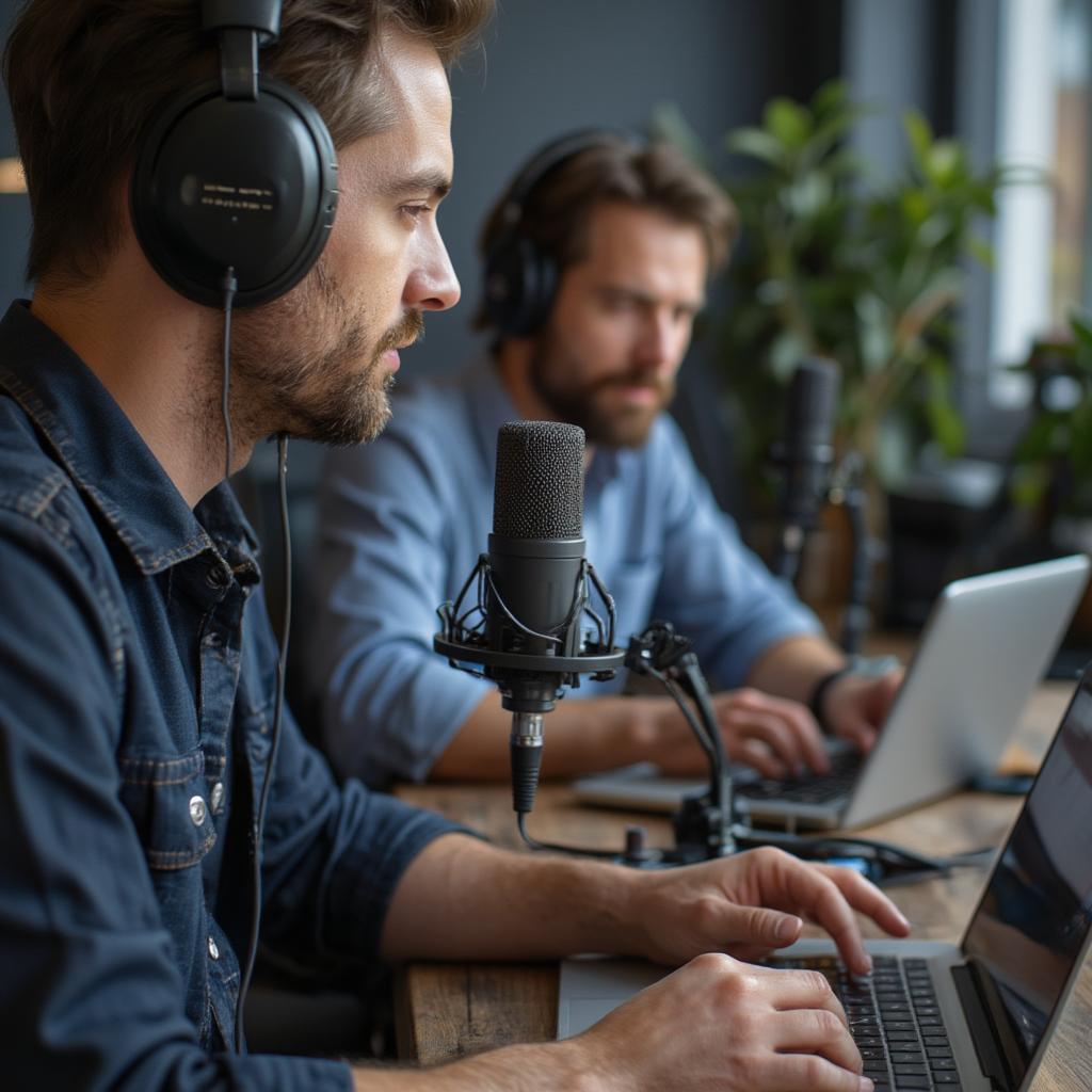 dave halston podcast setup