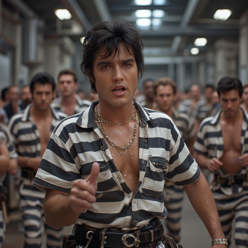 elvis presley jailhouse rock dance sequence