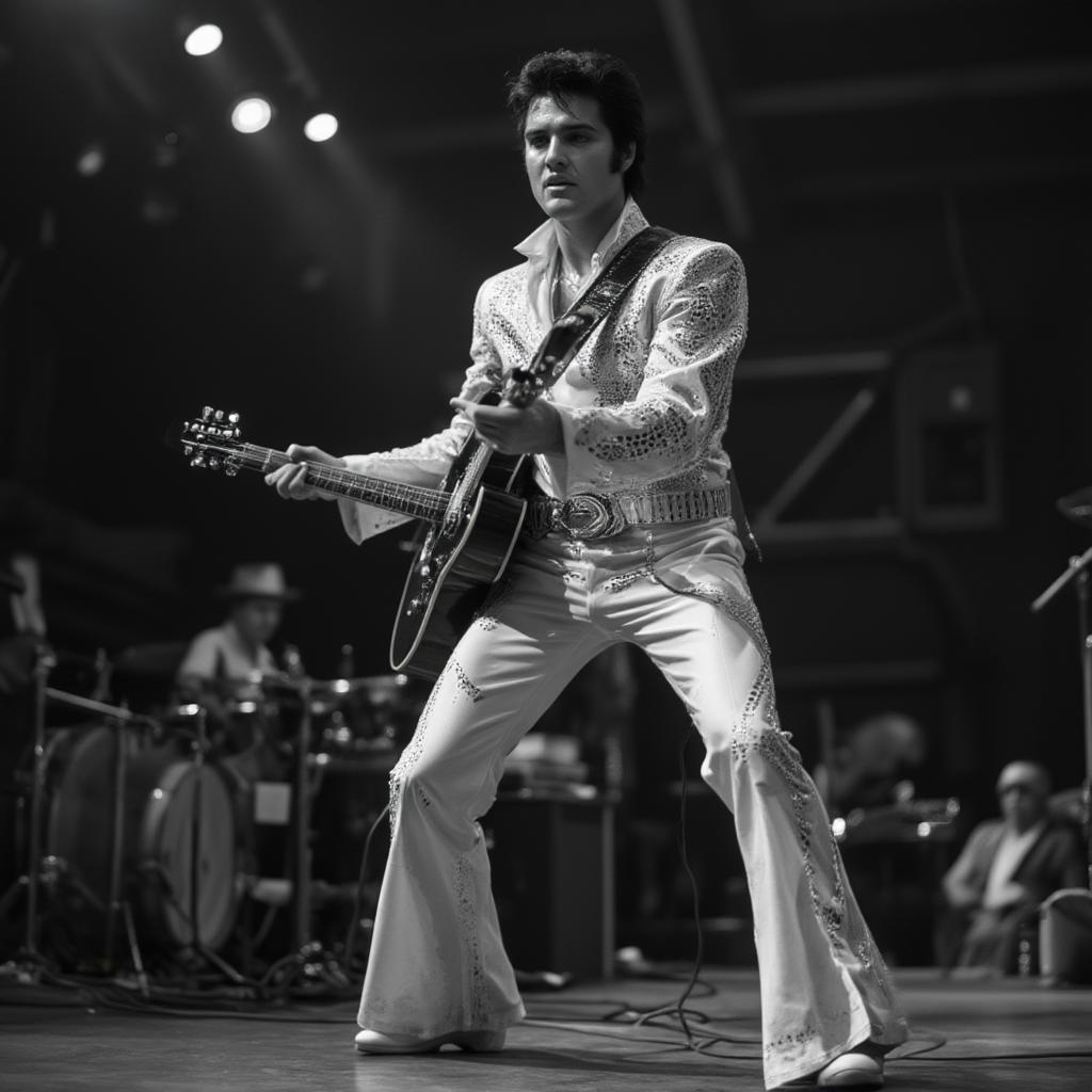 elvis presley live performance in the sixties