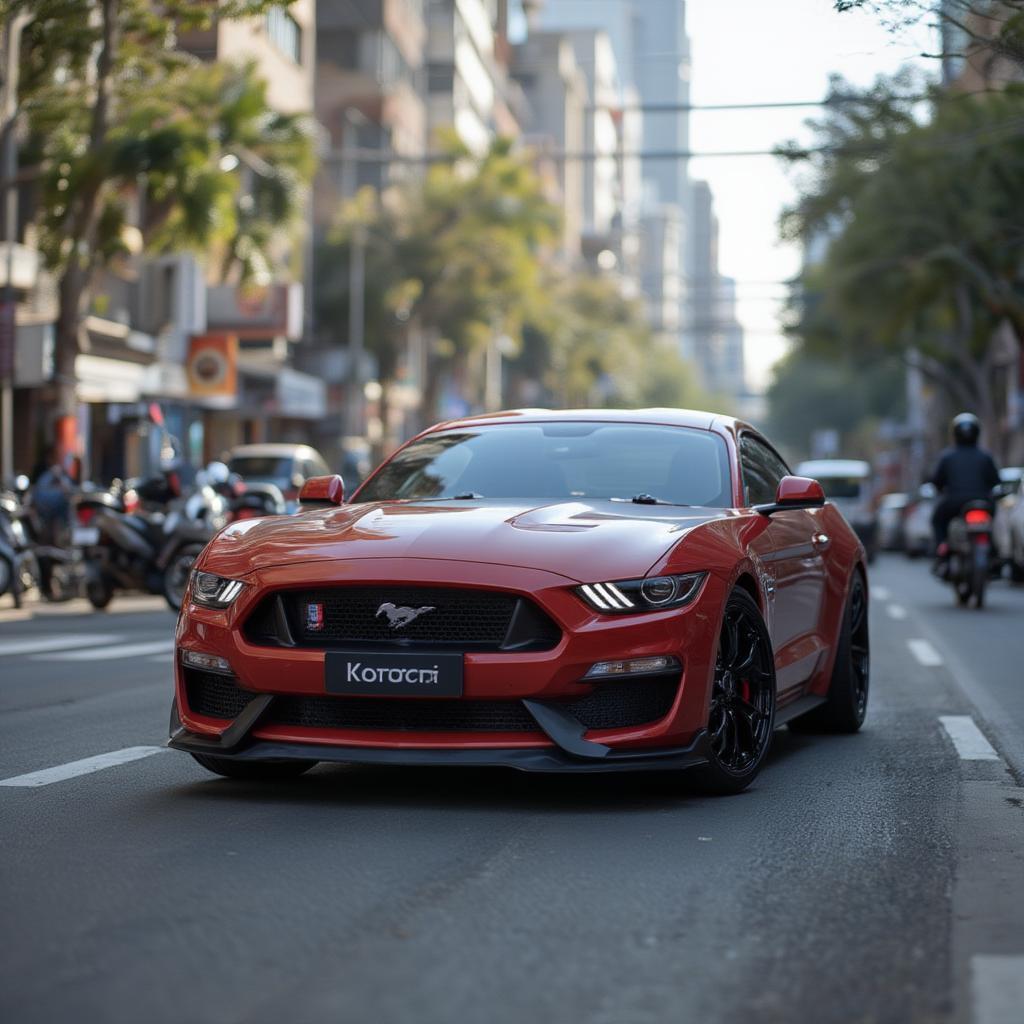 ford mustang india driving