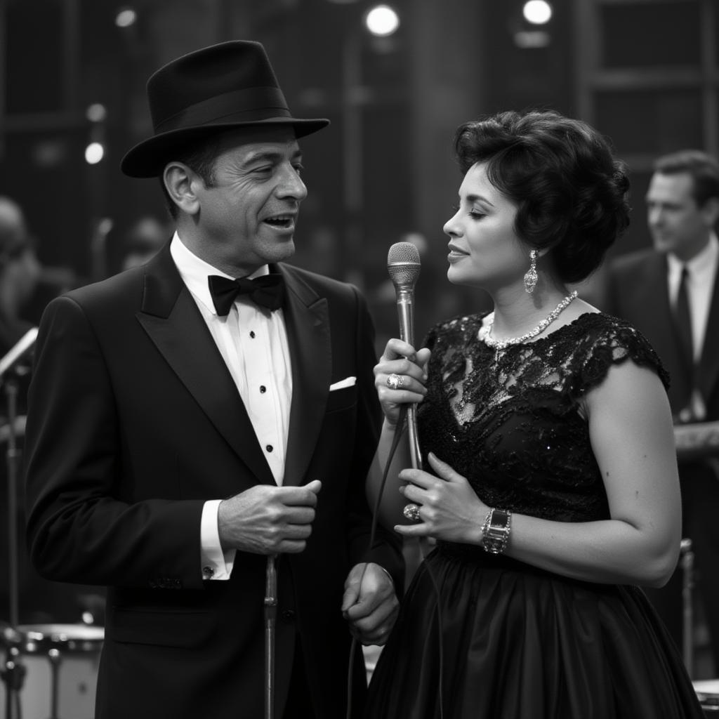 Frank Sinatra and Ella Fitzgerald Performing Together