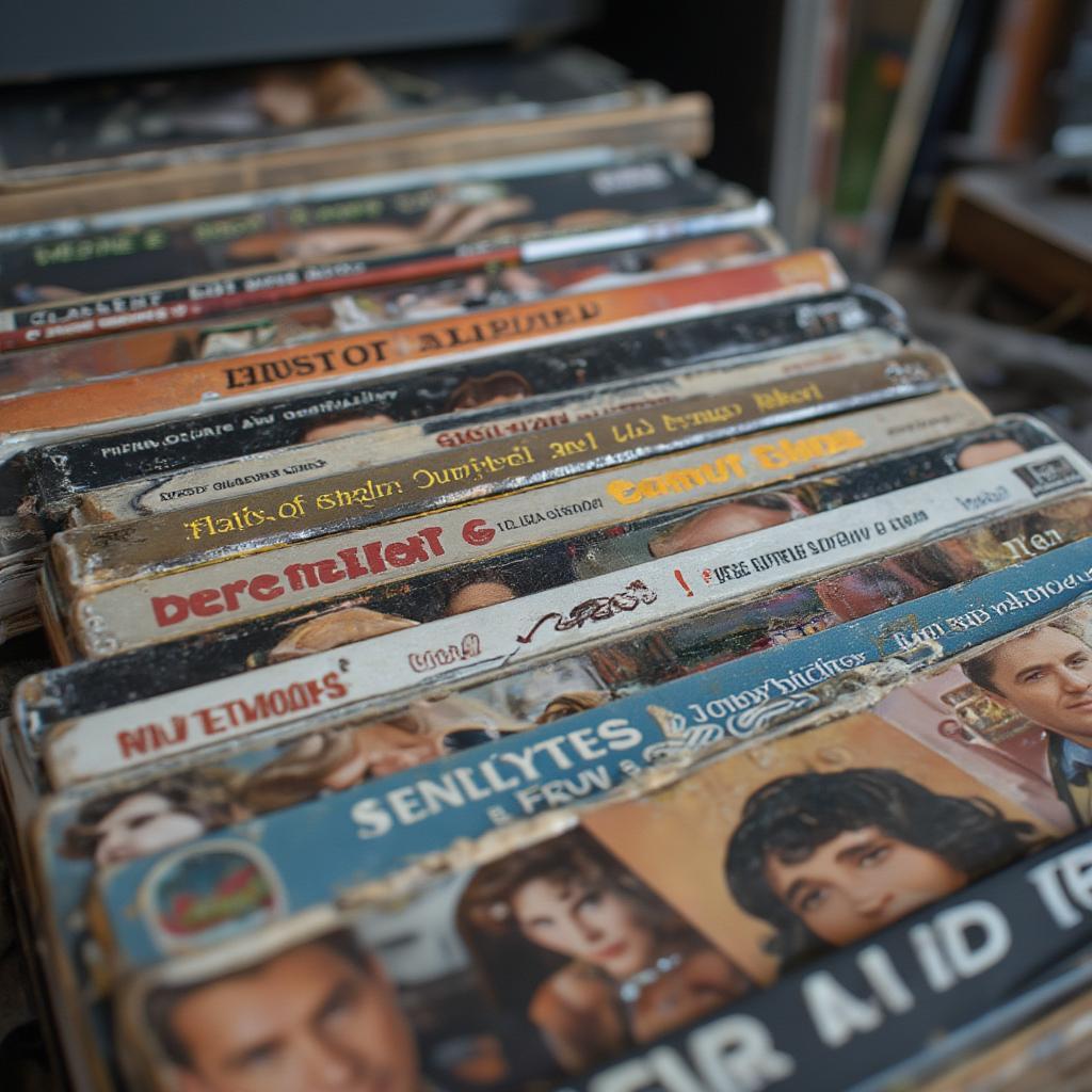 golden oldies vinyl record collection