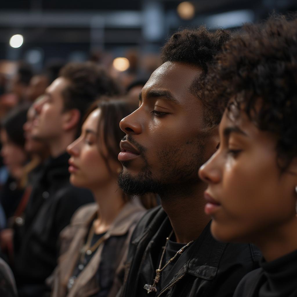 people-listening-to-gospel-r-and-b-music-with-eyes-closed