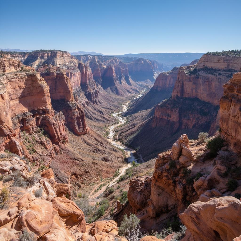 Grand Canyon Geological Formation Colorado River