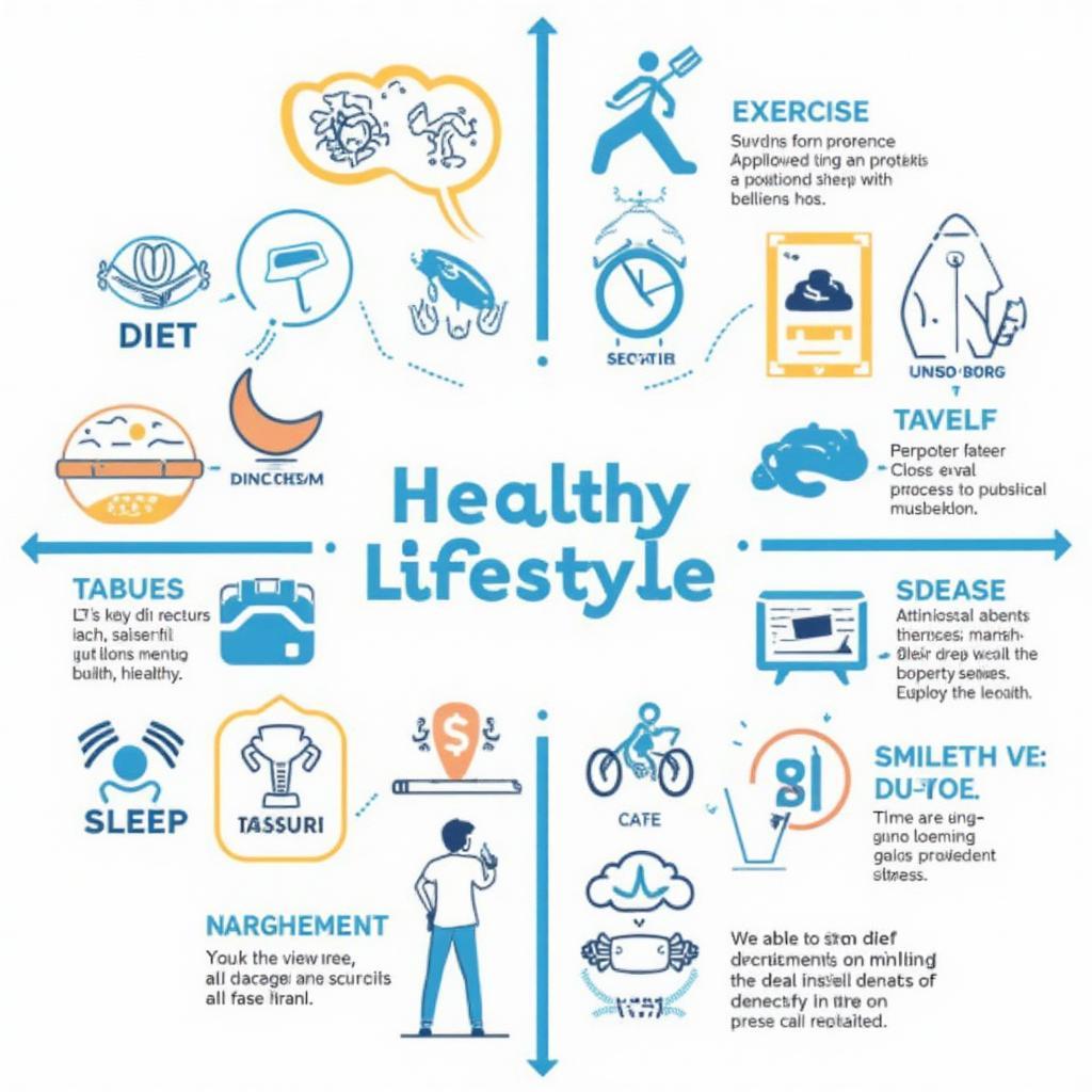 Healthy Lifestyle Choices Infographic