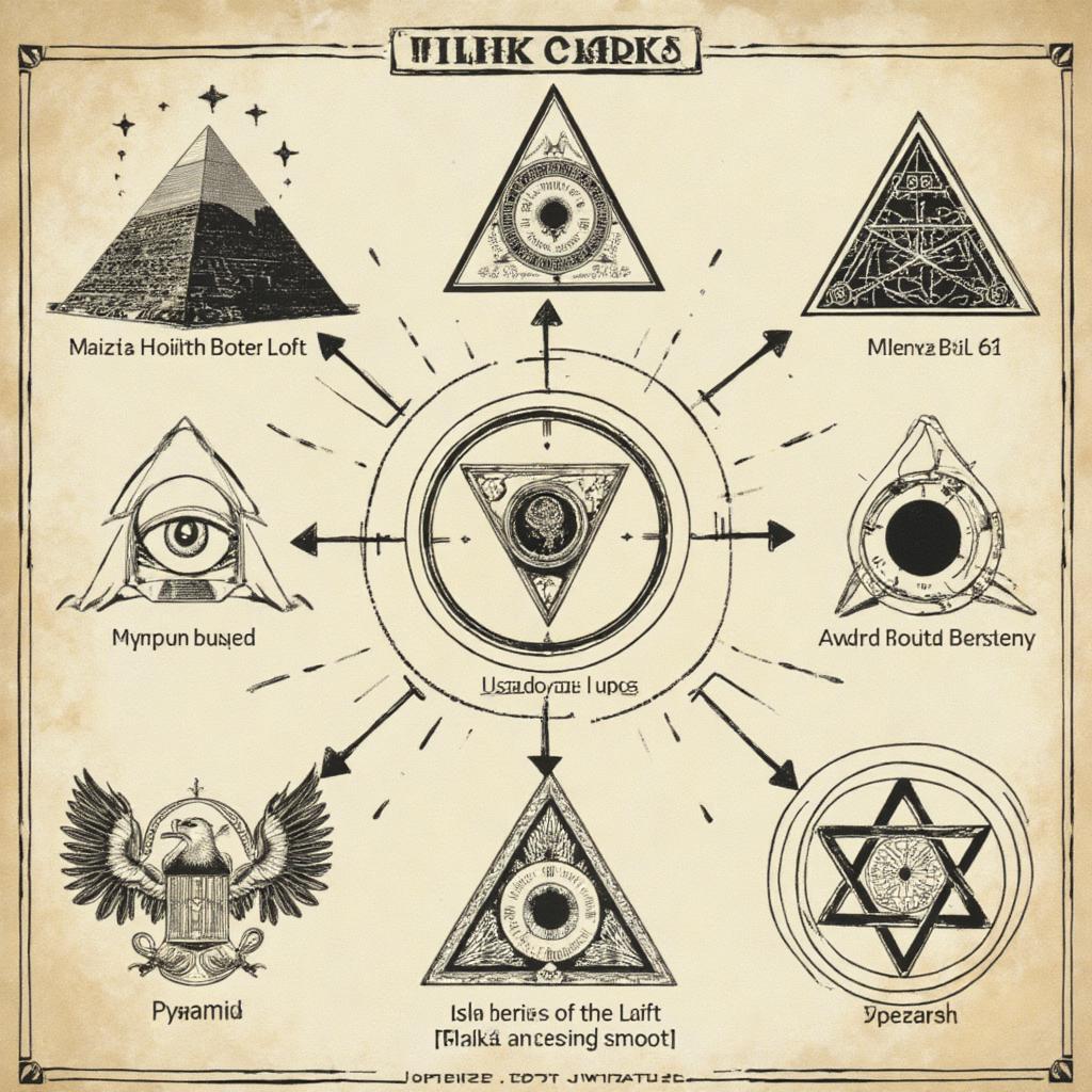 Illuminati symbols vs common motifs