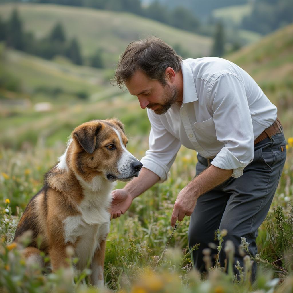 james herriot working field dog