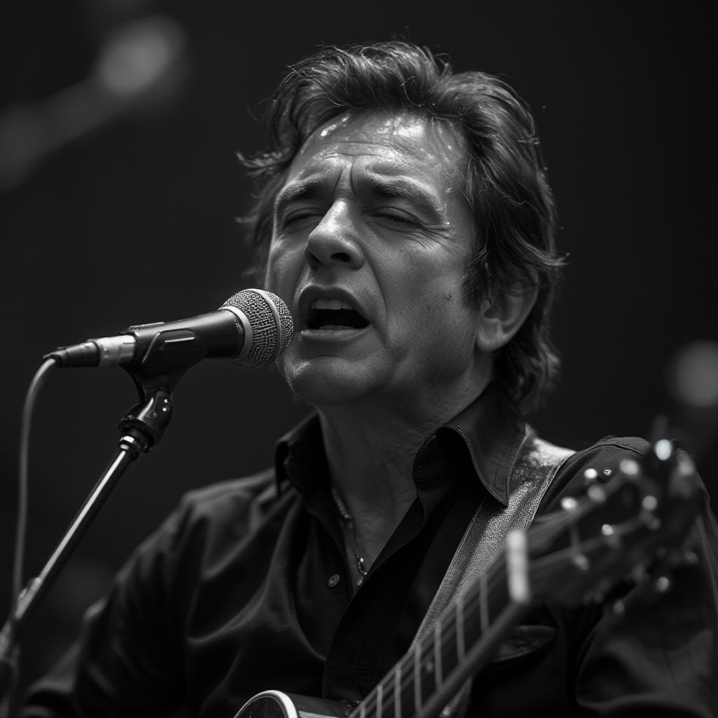 Johnny Cash Live Performance