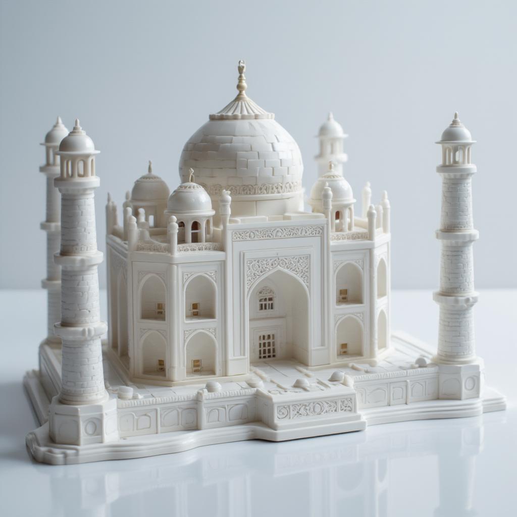 LEGO Taj Mahal set close-up