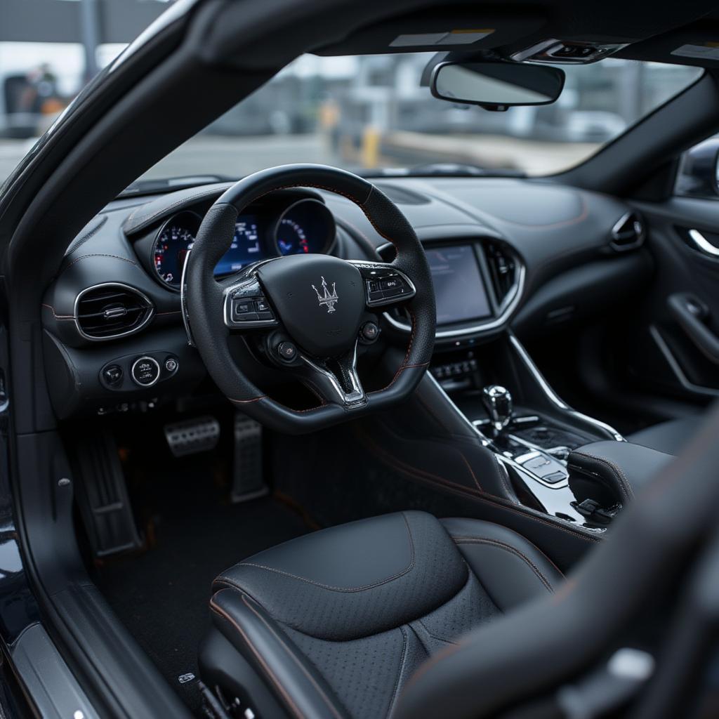 Maserati MC20 Carbon Interior View